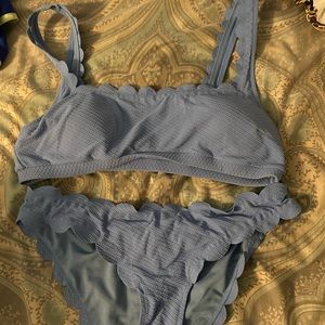 Baby blue bikini